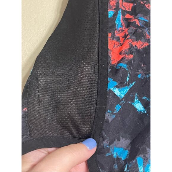 💕 Old Navy Women’s Black Blue Coral Red Yellow Running Shorts 3.4” Inseam Medium - Picture 2 of 6